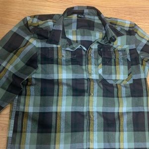 Oakley men’s XL flannel button up